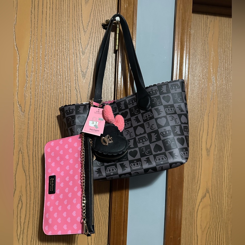 Juicy Couture Sweet Break Time Tote black